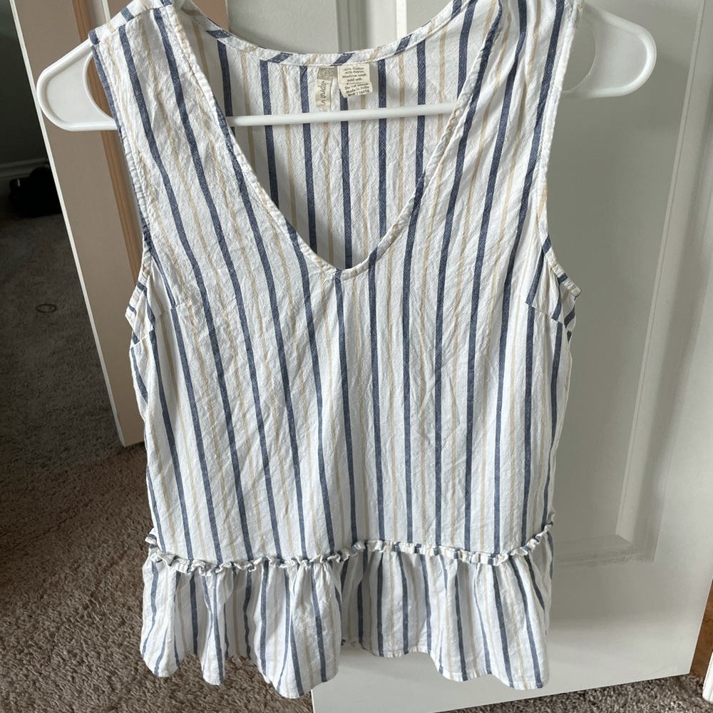 Striped tank